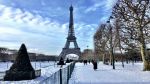 إلغاء 140 رحلة جويّة في باريس بسبب تهاطل الثلوج