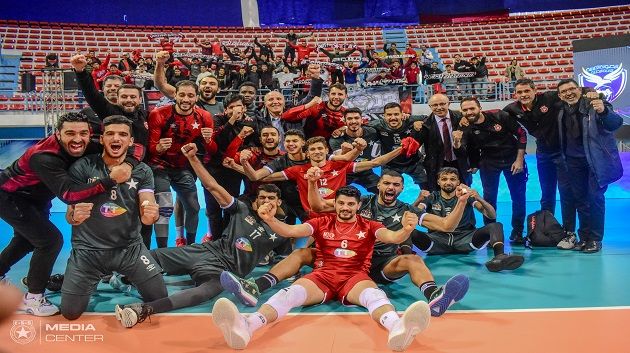 البطولة العربية للأندية في الكرة الطائرة: النجم الساحلي يفوز على المحرق البحريني