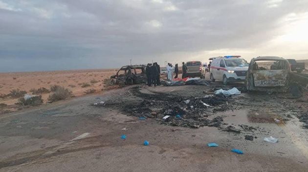 ليبيا: حادث مرور يودي بحياة 10 أشخاص
