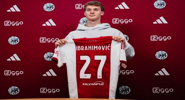 أياكس أمستردام يتعاقد مع نجل إبراهيموفيتش