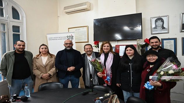 نقابة الصحفيين تستقبل شذى الحاج مبارك