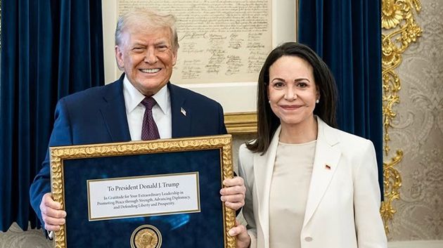 لجنة نوبل: 'إهداء ماتشادو جائزتها لترامب لا يغير هويّة الفائز'