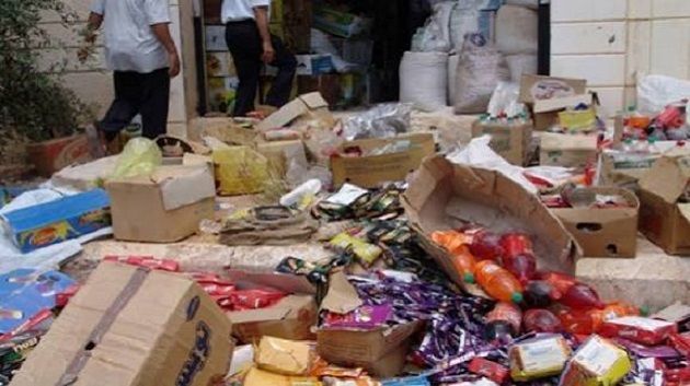 تونس الكبرى: حجز  مواد غذائية غير صالحة للاستهلاك