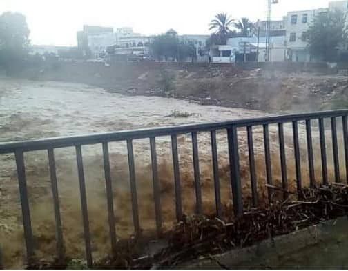 فيضان وادي الحمّام: غلق استثنائي لمحطة حمّام الزريبة