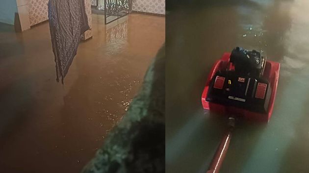 بن عروس: نقل 24 عائلة إلى مركز إيواء بعد تضرّر منازلهم جرّاء الأمطار (فيديو)