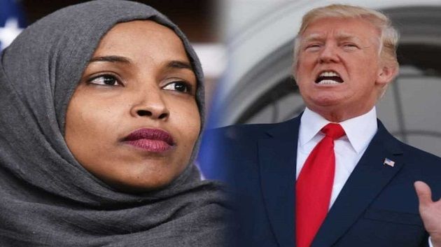 ترامب يطالب بالتحقيق في ثروة  إلهان عمر