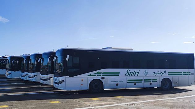 شركة النقل بين المدن تعزّز أسطولها بـ10 حافلات عالية الجودة