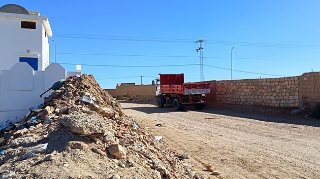 مدنين: تسليط خطيّة ماليّة على كلّ مخالف يُلقي فواضل البناء عشوائيّاً