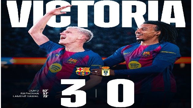 برشلونة يستعيد صدارة الدوري الإسباني 