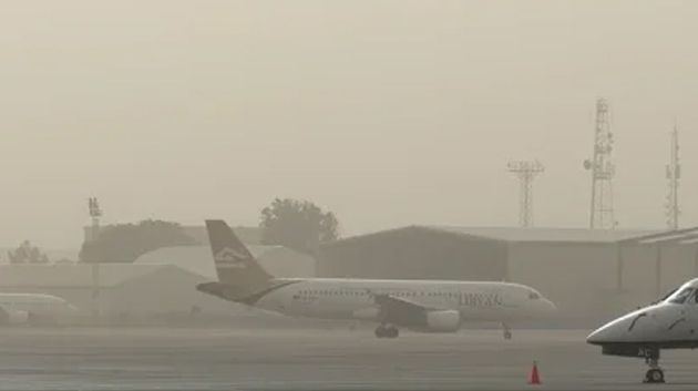 ليبيا: غلق مطار معيتيقة بسبب سوء الأحوال الجوية