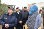 والي سوسة يؤدي زيارة ميدانية الى منازل متضرّرة في النّفيضة 