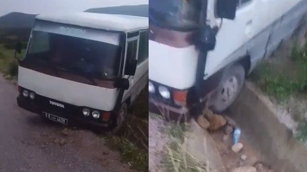 تاكلسة : انزلاق حافلة لنقل عاملات دون خسائر بشرية‎