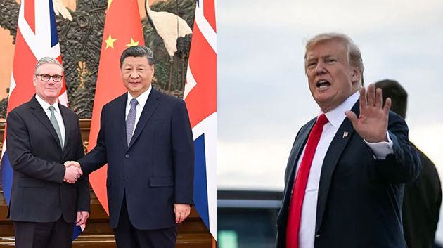 ترامب يُحذّر بريطانيا من تعزيز العلاقات مع الصين