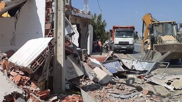 منوبة: هدم بناية قديمة وتعزيز جاهزية فرق التدخل تحسّبا للتقلبات الجوية