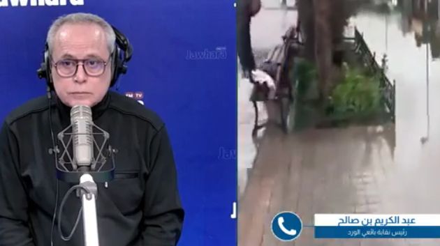 محطة الـ TGM مغمورة بالمياه.. بائعو الورد يطالبون بتغيير مكان عملهم وقتياً 