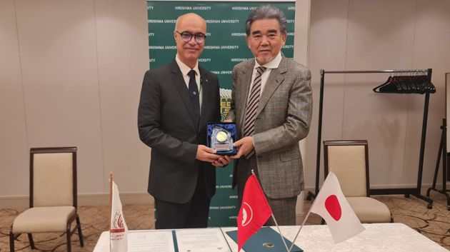  التوقيع على اتفاقية بين جامعتيْ تونس المنار وهيروشيما اليابانية