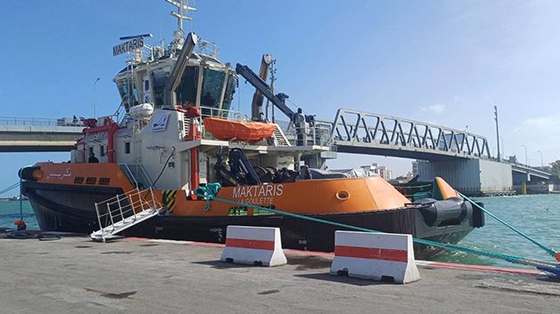 ميناء بنزرت-منزل بورقيبة: دخول الجرّار البحري 'مكتريس' حيز الاستغلال