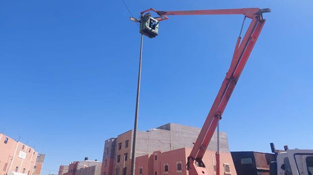 بلدية جرجيس تنطلق في تركيز اعتماد الإنارة العمومية الإقتصادية