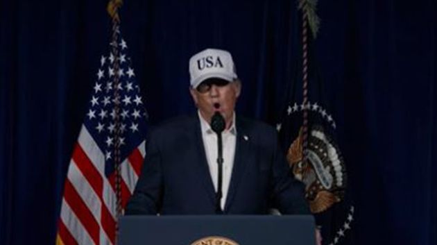 ترمب: 'بدأنا قبل قليل عمليات قتالية واسعة النطاق في إيران'