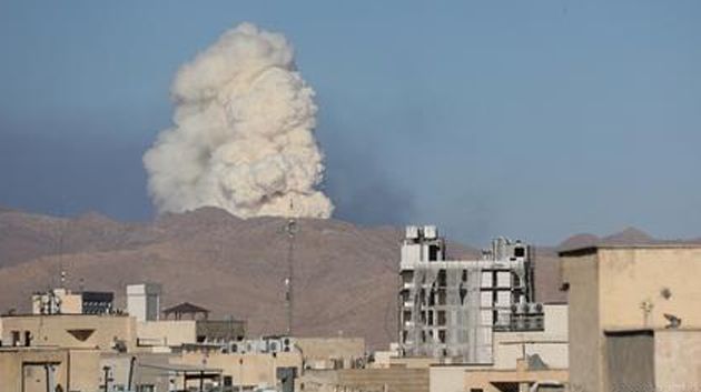 إيران تستهدف قاعدة أمريكية في البحرين