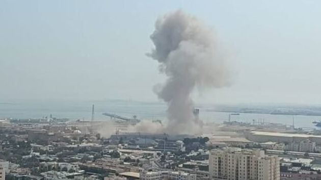 دوي انفجار هائل في أبوظبي