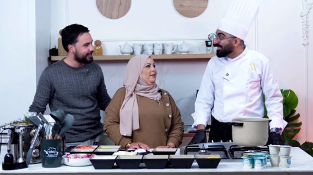 دبارة اليوم 15 من رمضان مع الشاف : كوشة علوش و سلاطة روز و شربة بصل