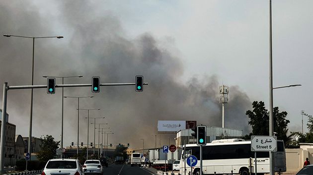 القوات المسلّحة القطريّة تتصدّى لأهداف في سماء الدوحة