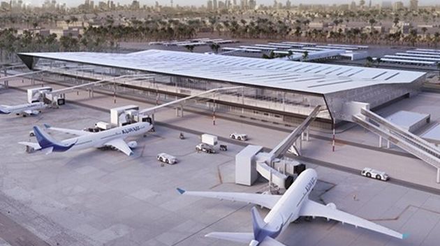 استهداف مطار الكويت بمسيّرات