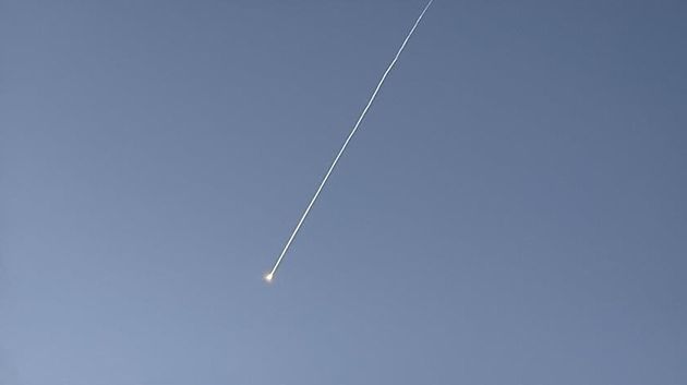 هجوم صاروخي إيراني على إسرائيل