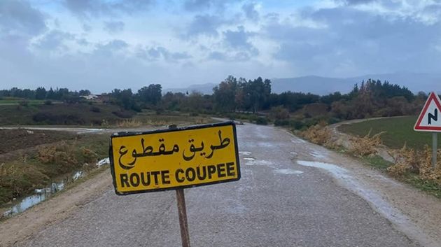جندوبة: تواصل انقطاع حركة المرور بين وادي مليز و منطقة الدخائلية