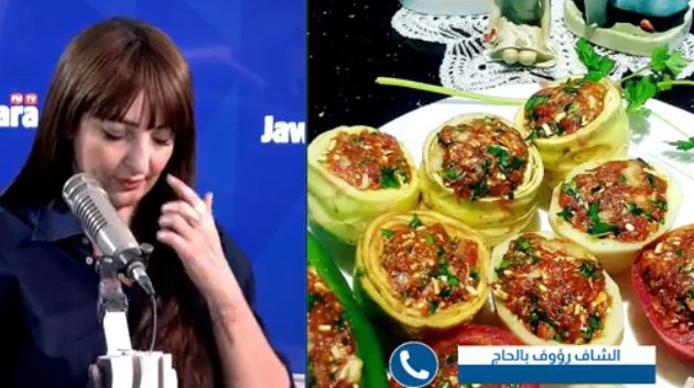 الدبارة مع الشاف رؤوف بالحاج في ملا بنة قنارية محشية و محلبية تركية