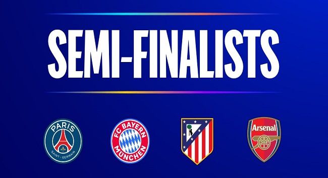 موعد مباريات نصف نهائي دوري أبطال أوروبا