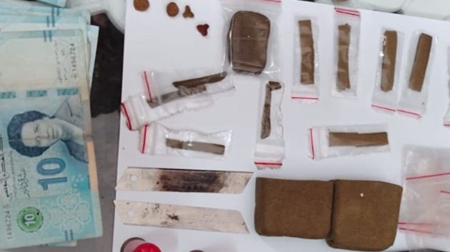 سوسة: إيقافات وحجز مخدرات خلال حملة أمنية في القلعة الكبرى