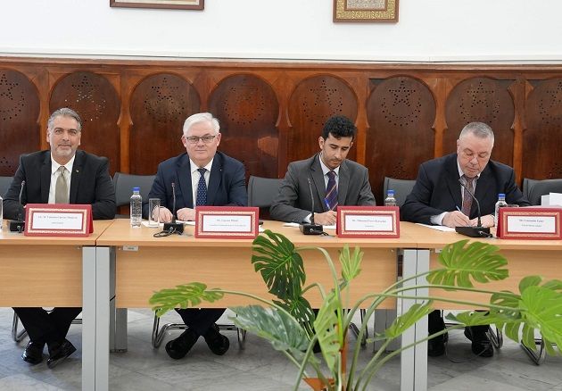 جلسة عمل بالبرلمان مع الممثّل الشخصي لرئيس رومانيا لدى المنظمة العالمية للفرنكوفونية