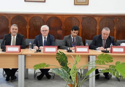 جلسة عمل بالبرلمان مع الممثّل الشخصي لرئيس رومانيا لدى المنظمة العالمية للفرنكوفونية