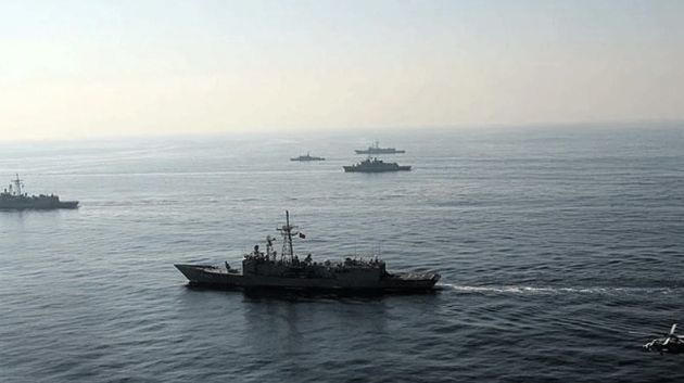 اعتراض سفن في مضيق هرمز