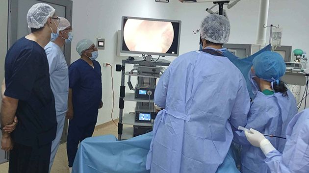 مستشفى قرمبالية: دخول أوّل منظار جراحي للجهاز الهضمي حيز الاستغلال