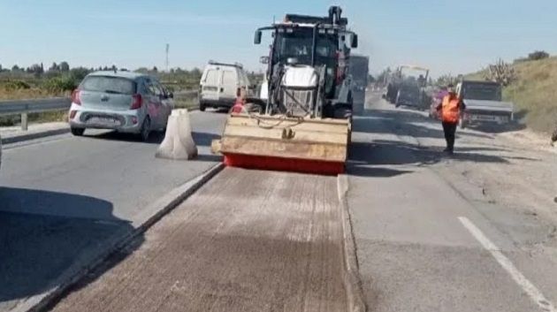 غلق محوّل الدخول إلى الطريق السيارة في اتجاه سوسة