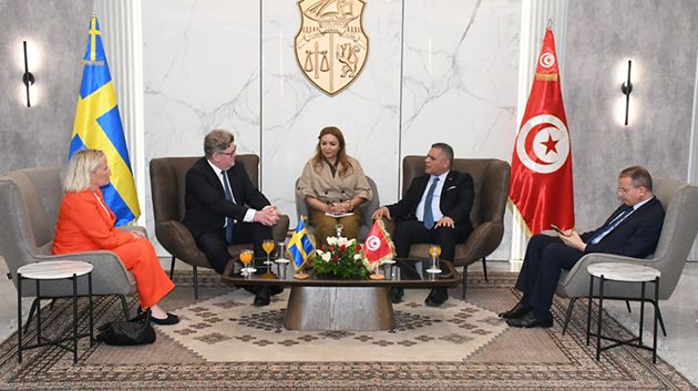 وزير الداخلية ونظيره السّويدي يبحثان تعزيز التعاون في مكافحة الجريمة المنظمة والإرهاب