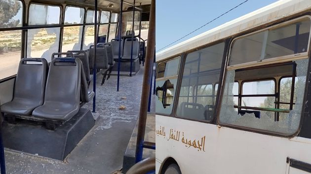 القيروان: تخريب حافلة نقل مدرسي 