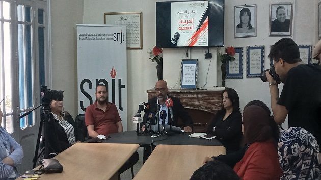 التقرير السنوي لواقع الحريات الصحفية: 154 اعتداء على صحفيين و 14 ملاحقة قضائية  