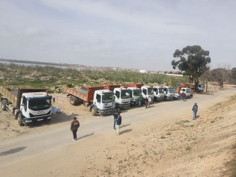 بلدية سوسة.. حملة نظافة بعقار 