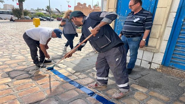 بلدية سوسة: تشوير المساحات القانونية بالمدينة العتيقة وعقوبات في انتظار المخالفين
