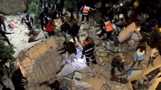 انهيار مبنى في المغرب: ارتفاع حصيلة الضحايا
