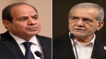 ‏السيسي لبزشكيان: نرفض الاعتداء على سيادة دول الخليج