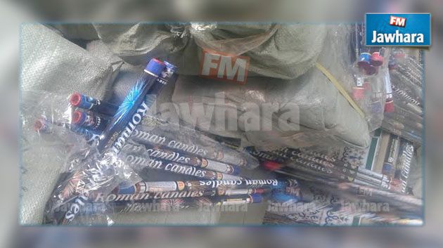 قابس : حجز ما قيمته 200 ألف دينار من الشماريخ المهربة