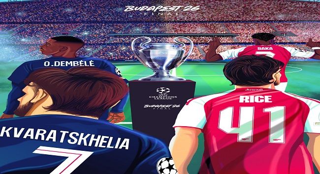 نهائي دوري أبطال أوروبا: باريس سان جيرمان يواجه آرسنال اليوم