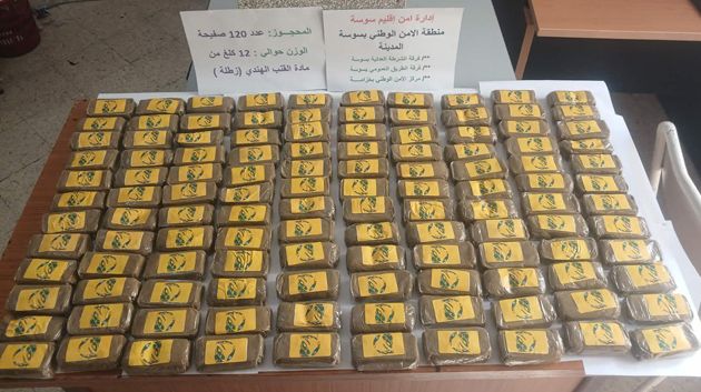 سوسة: حجز 12 كغ من مادة 