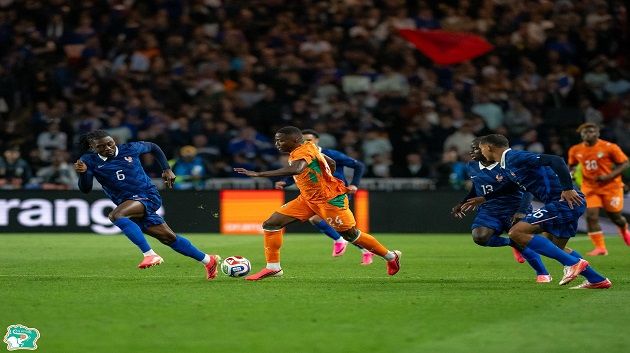 فرنسا تنهزم وديا أمام كوت ديفوار