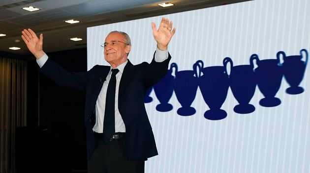 بيريز يكتسح إنتخابات ريال مدريد ويفوز بفترة رئاسية جديدة 